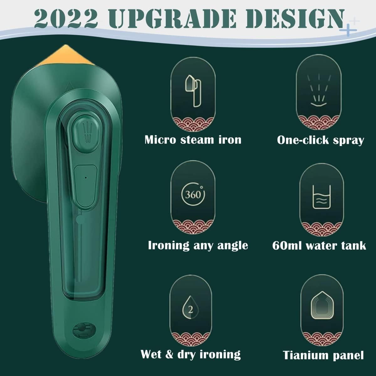 A-Portable Iron Travel Steamer for Clothes