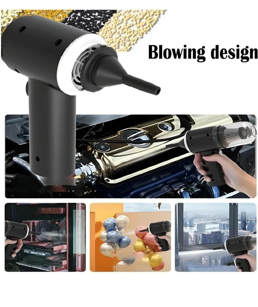 B-Vacuum Suction Cleaner- Portable Air Duster Wireless
